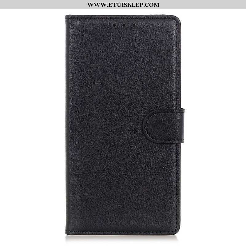 Etui Folio do Vivo Y76 5G Tekstura Liczi